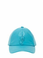 JW ANDERSON - Logo Embroidery Leather Baseball Cap