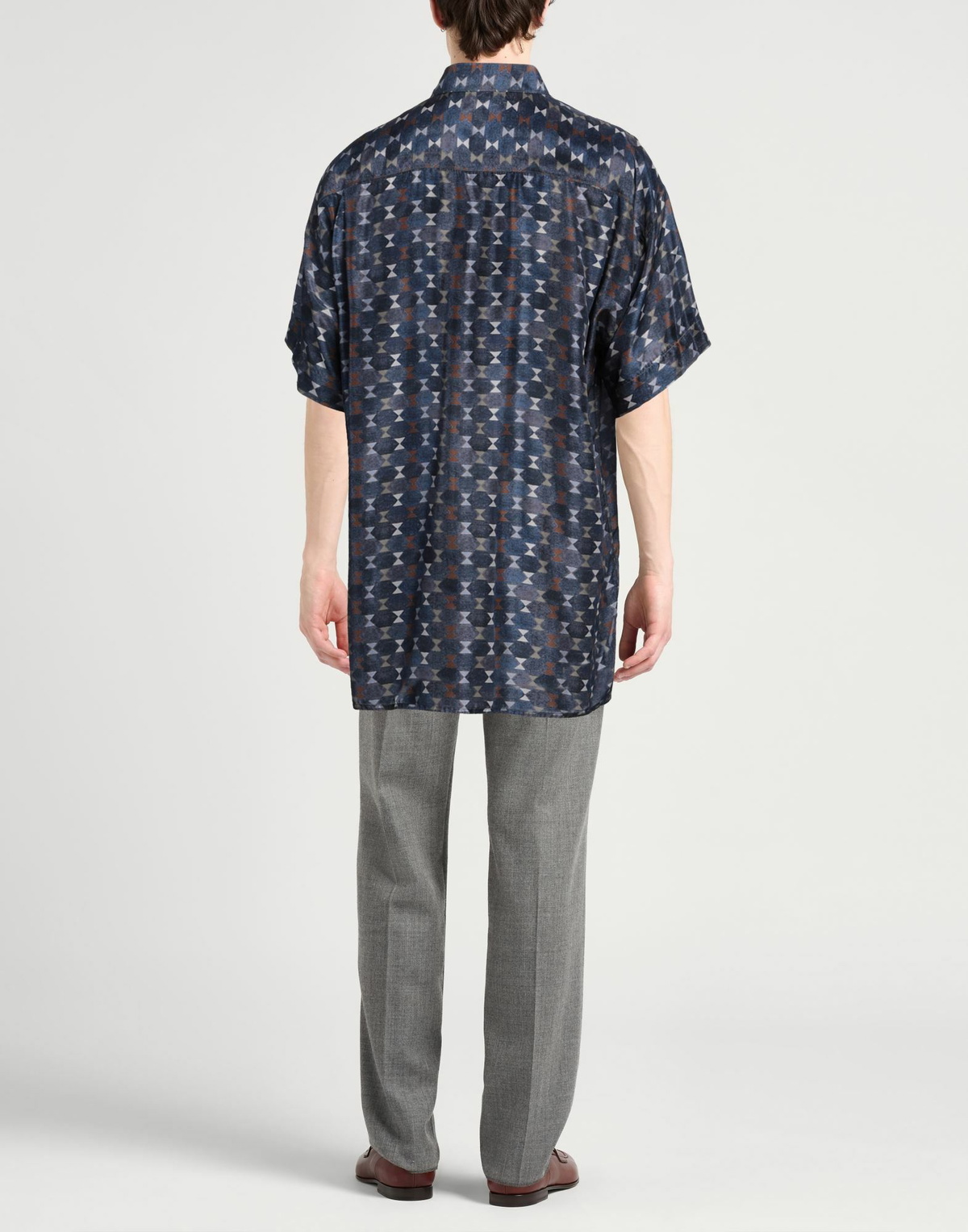 Giorgio Armani Mens Shirt Midnight in Blue