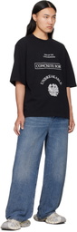 Han Kjobenhavn Black 'Kingdom' Oversized T-shirt