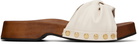 GANNI Off-White Tia Fairy Clog Sandals
