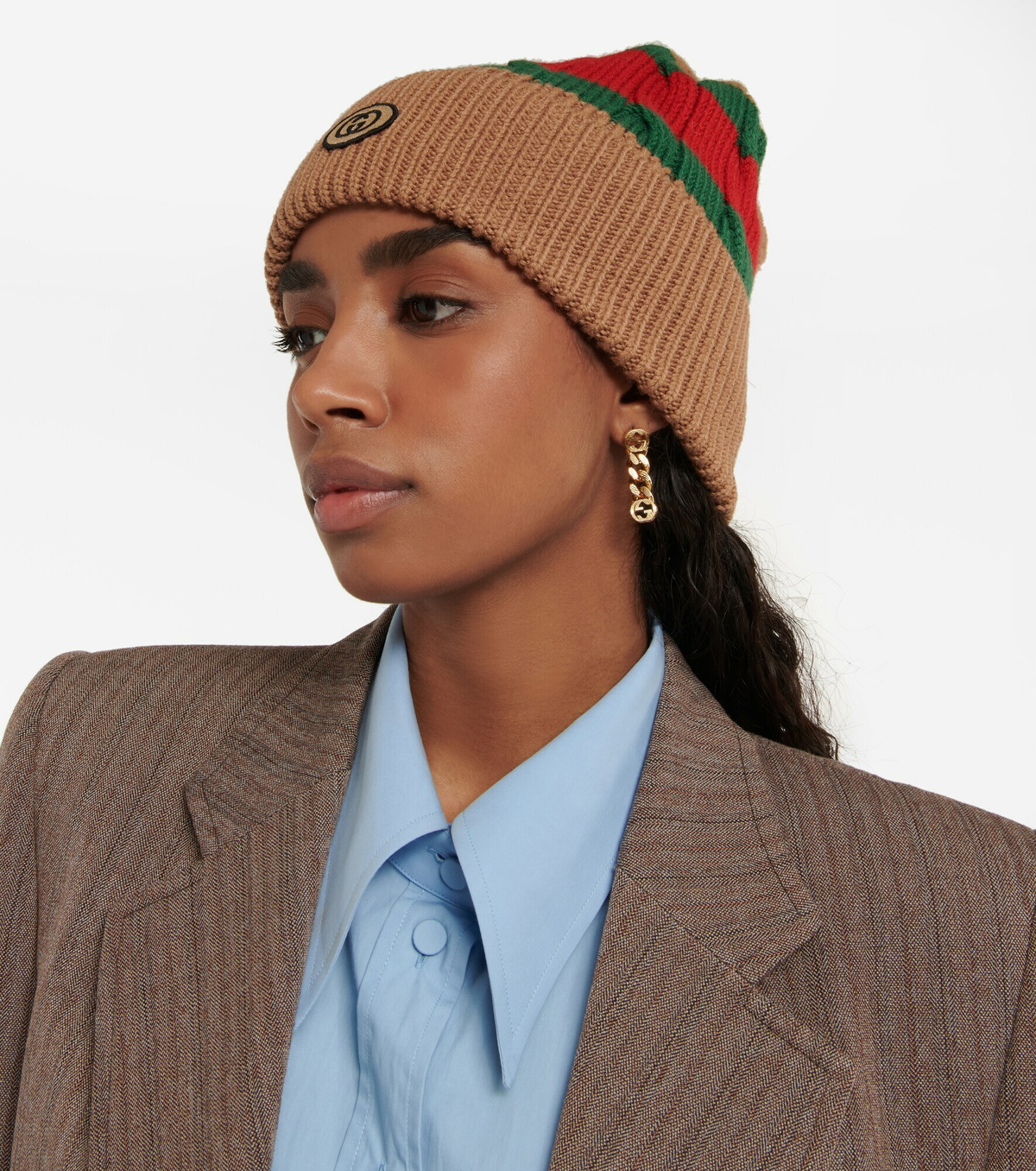 Gucci Striped wool beanie Gucci