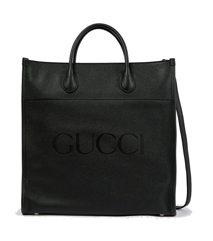 Photo: Gucci - Large leather tote bag
