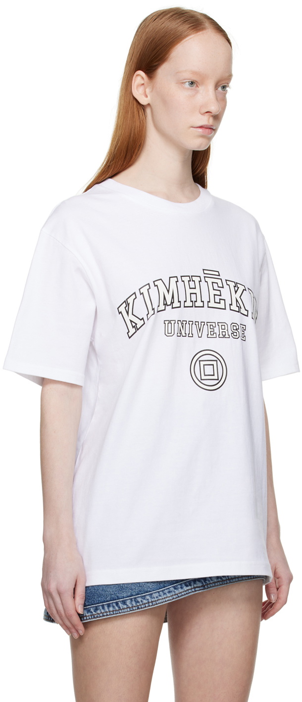KIMHĒKIM White Universe T-Shirt KIMHĒKIM