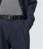 Giorgio Armani Striped straight jeans