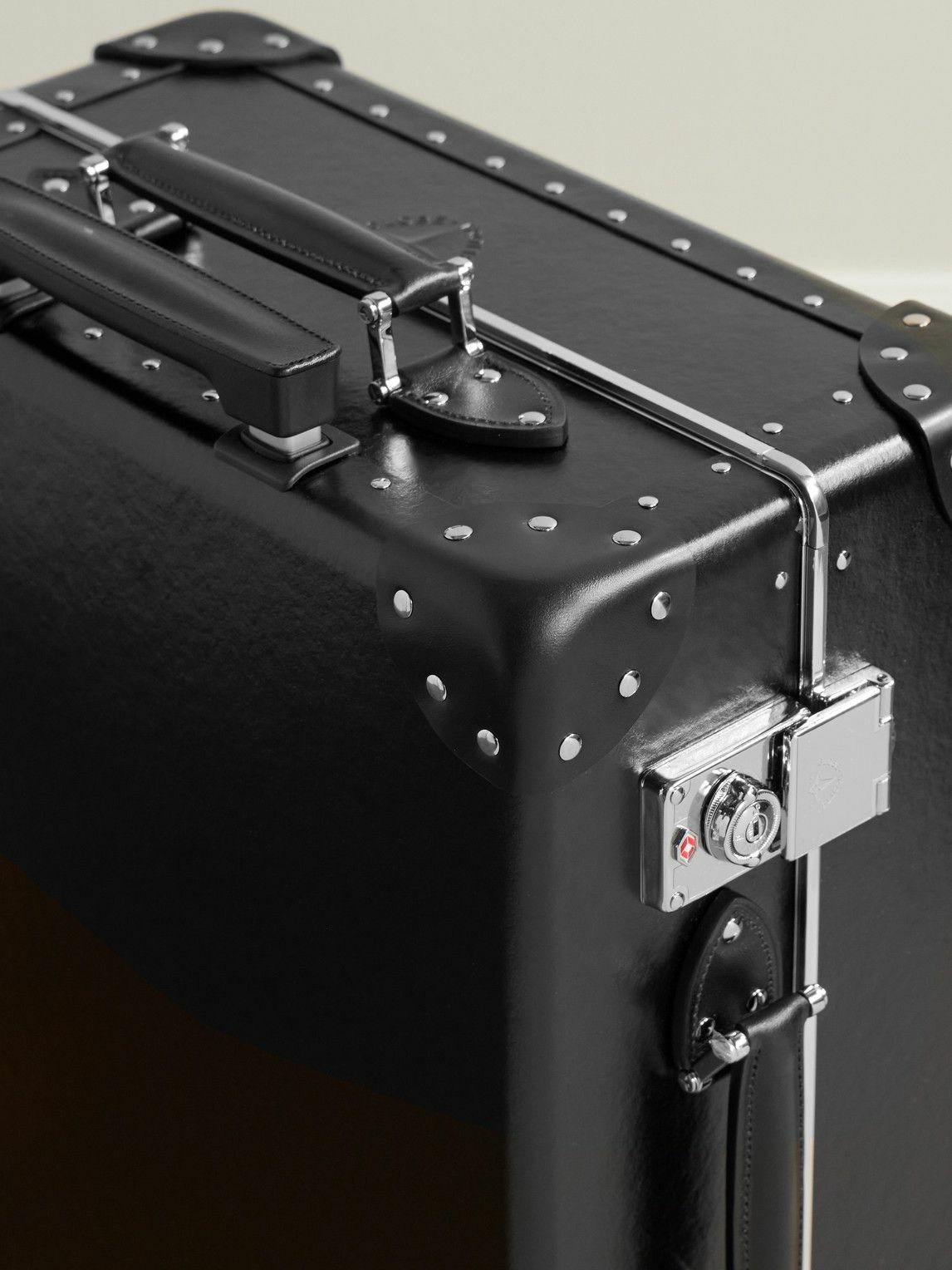 Globe-Trotter - Metropolis Leather-Trimmed Carry-On Suitcase