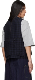 Toogood Black & Blue 'The Roper' Vest