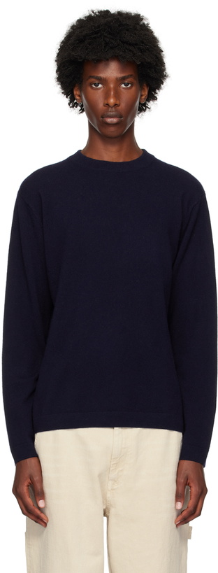 Photo: LISA YANG Navy Mason Sweater