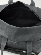 DB Journey - Entour Full-Grain Leather and Canvas Weekend Bag