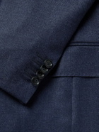 De Petrillo - Double-Breasted Wool Suit Jacket - Blue
