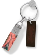 Berluti - Jorge Penadés Silver-Tone and Recycled Leather Key Fob