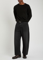 Studio Nicholson Paolo Wide Balloon-leg Jeans Black