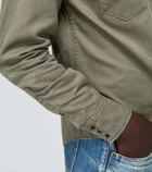 Saint Laurent - Long-sleeved denim shirt