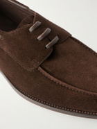 Edward Green - Saltash Suede Boat Shoes - Brown