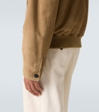 Dolce&Gabbana Suede bomber jacket