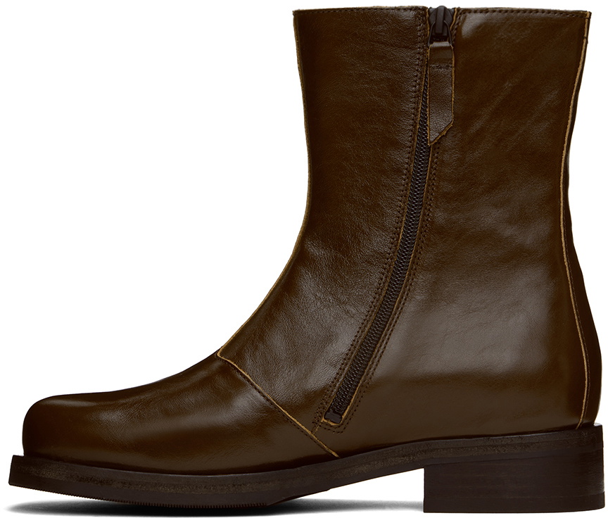 OUR LEGACY Brown Camion Boots Our Legacy