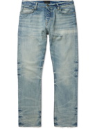 Fear of God - Distressed Straight-Leg Jeans - Blue