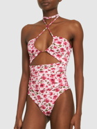 MAGDA BUTRYM Printed One Piece Swimsuit