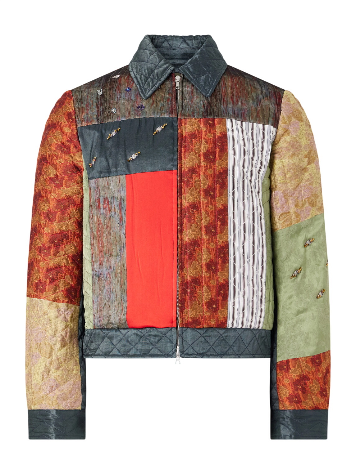 Cav Empt Quilt Zip Jacket Cav Empt