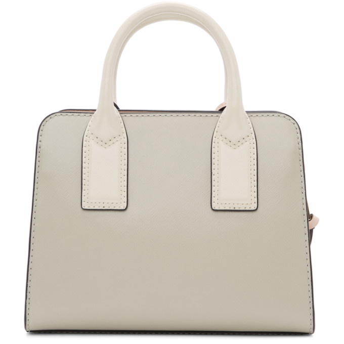 Marc Jacobs Beige and Off-White Little Big Shot Bag Marc Jacobs