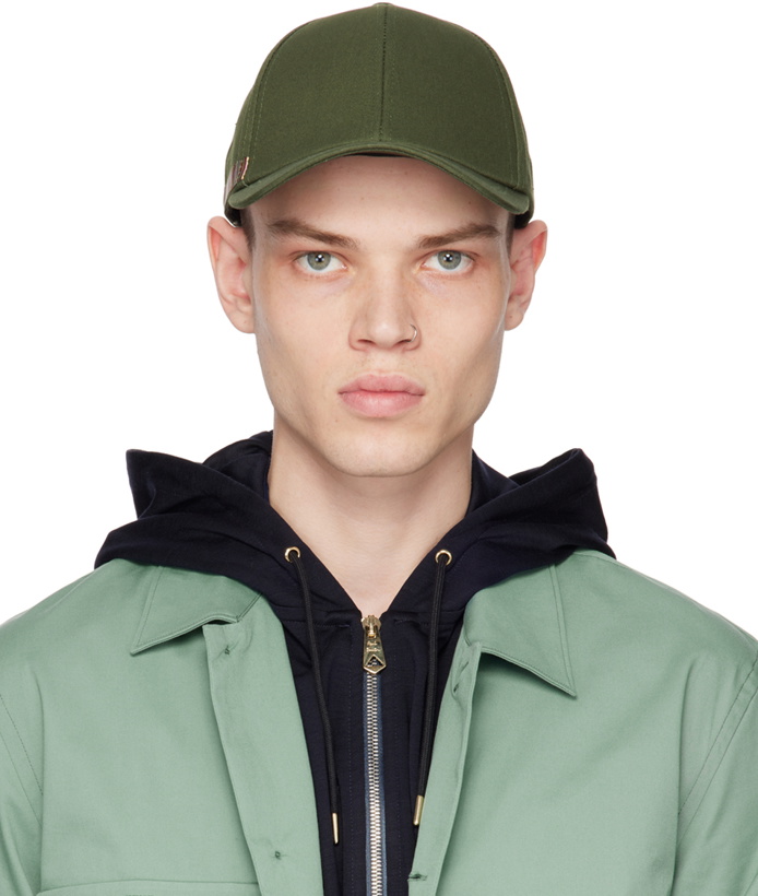 Photo: Paul Smith Khaki Signature Stripe Baseball Cap