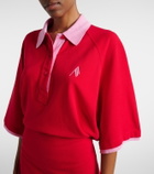 The Attico Cotton polo dress