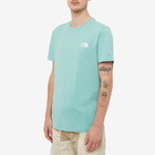 The North Face Men's Simple Dome T-Shirt in Wasabi