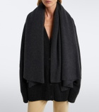 The Row Qyren cashmere, alpaca, and silk scarf