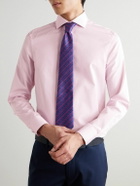 Canali - Essentials Cotton-Poplin Shirt - Pink
