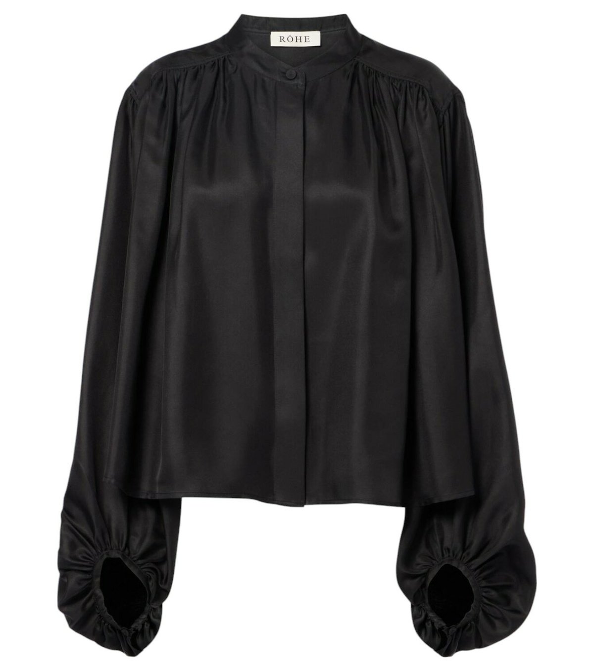 Rohe Women's Silk Shirt Black