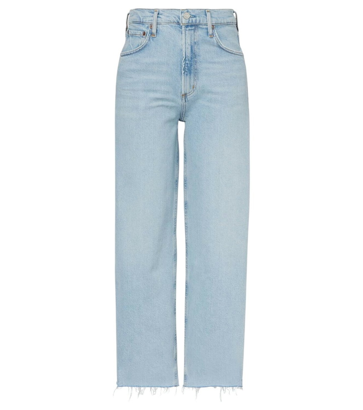 Photo: Agolde Ren high-rise wide-leg jeans