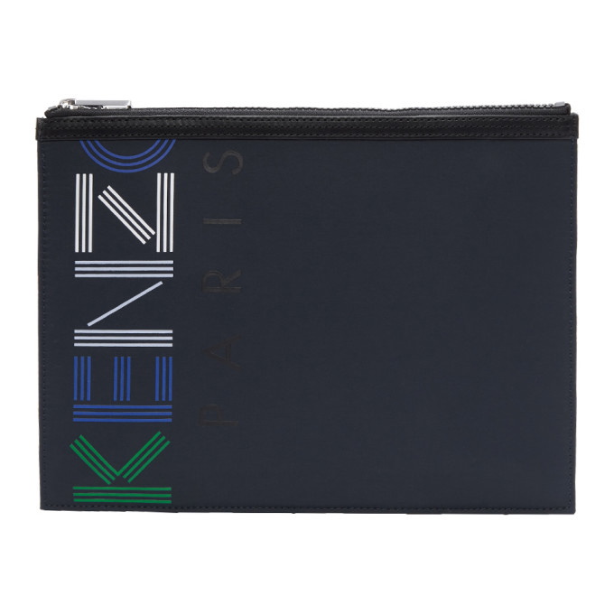 Photo: Kenzo Navy Logo Sport Pouch