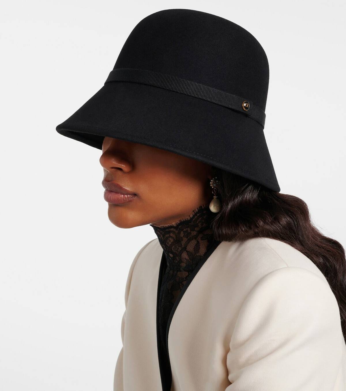 Valentino Wool cloche hat