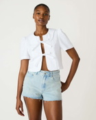Steve Madden Barrette Top in White