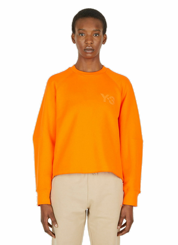 Photo: Logo Sweatshirt in Orange