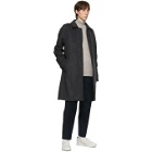 PS by Paul Smith Grey Brushed Wool Coat