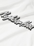 Neighborhood - Logo-Print Cotton-Jersey T-shirt - White