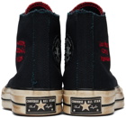 Converse Black Barriers Edition Chuck 70 Hi Sneakers