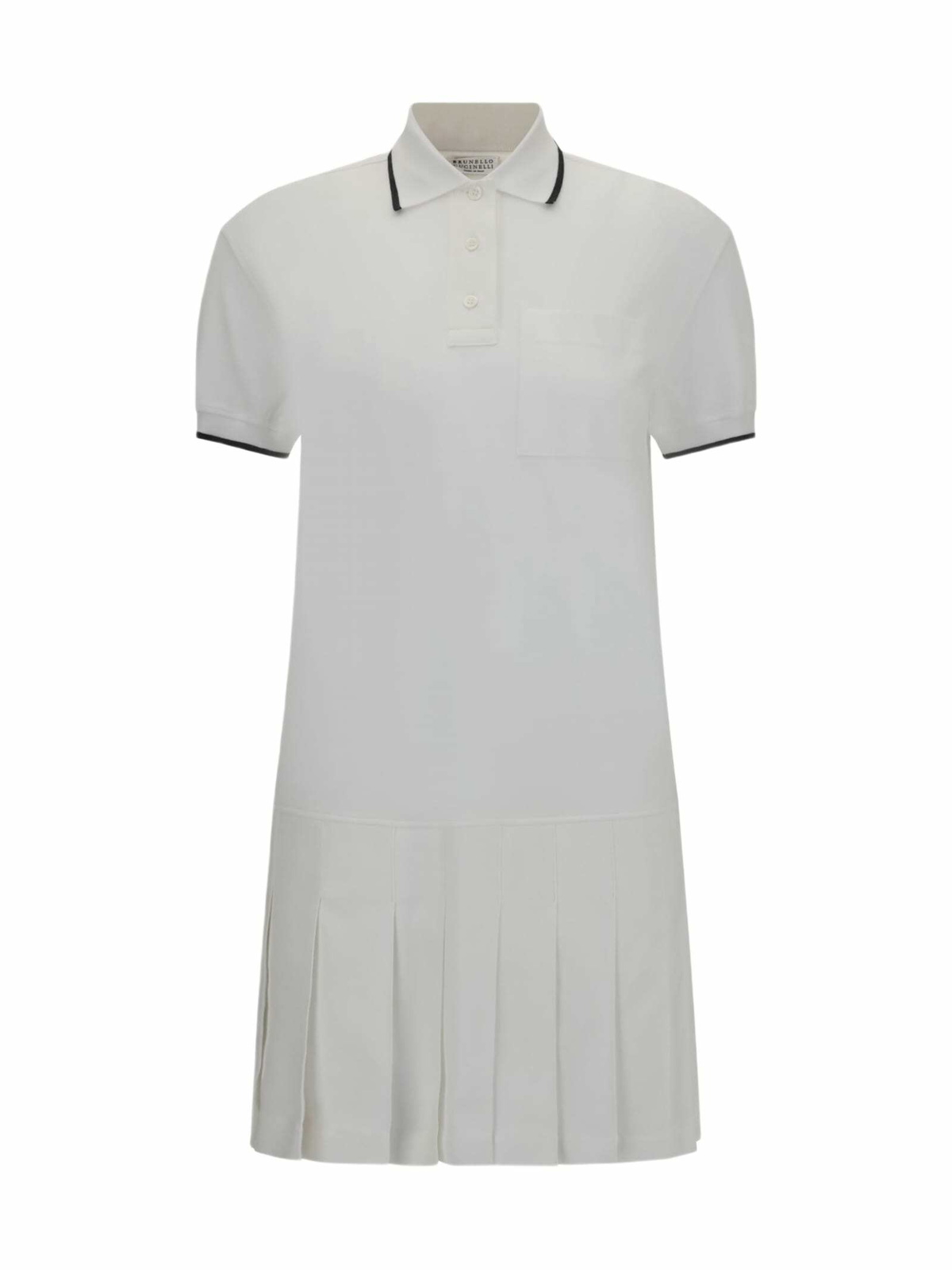 【送料&関税込】Brunello Cucinelli Polo Dress Brunello Cucinelli Dress White Womens Brunello Cucinelli