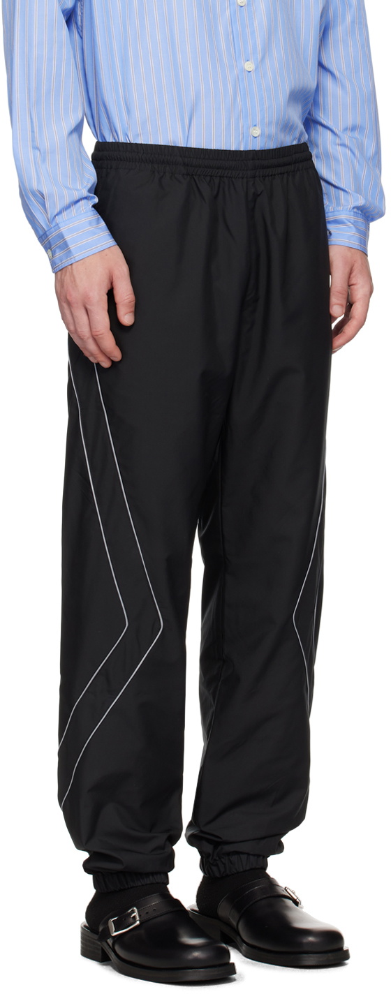 John Elliott Black Paneled Track Pants