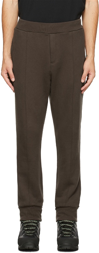 Photo: UNDERCOVER Brown Pleated Lounge Pants