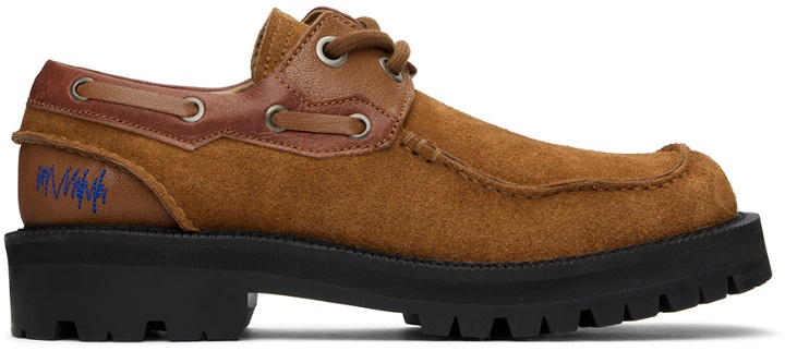 Photo: ADER error Brown Curve BS01 Boat Shoes