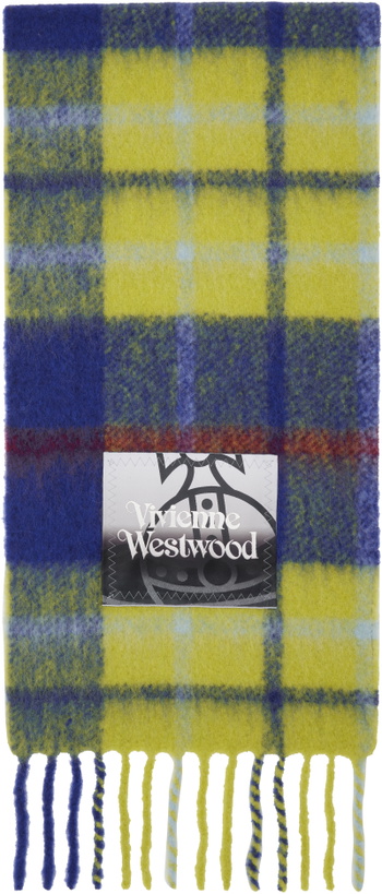 Photo: Vivienne Westwood Green & Blue Tartan Scarf