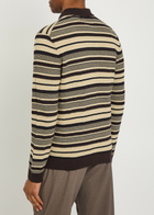 NN07 Nolan Striped Cotton Polo Shirt Multicoloured 1