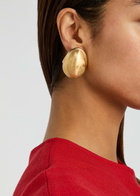 Jacquemus Les Bouclés Raisin Brushed Drop Earrings - Gold - One Size