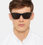 Balenciaga - D-Frame Acetate and Silver-Tone Sunglasses - Black