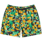 Nike Swim Men's Nike Shred Camo Voyage 5" Cargo Short in Electric Algae