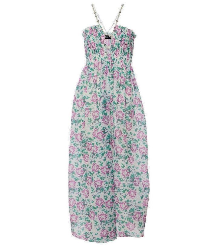 Photo: Susan Fang Floral midi dress