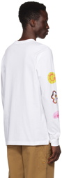 PS by Paul Smith White Folklore Long Sleeve T-Shirt