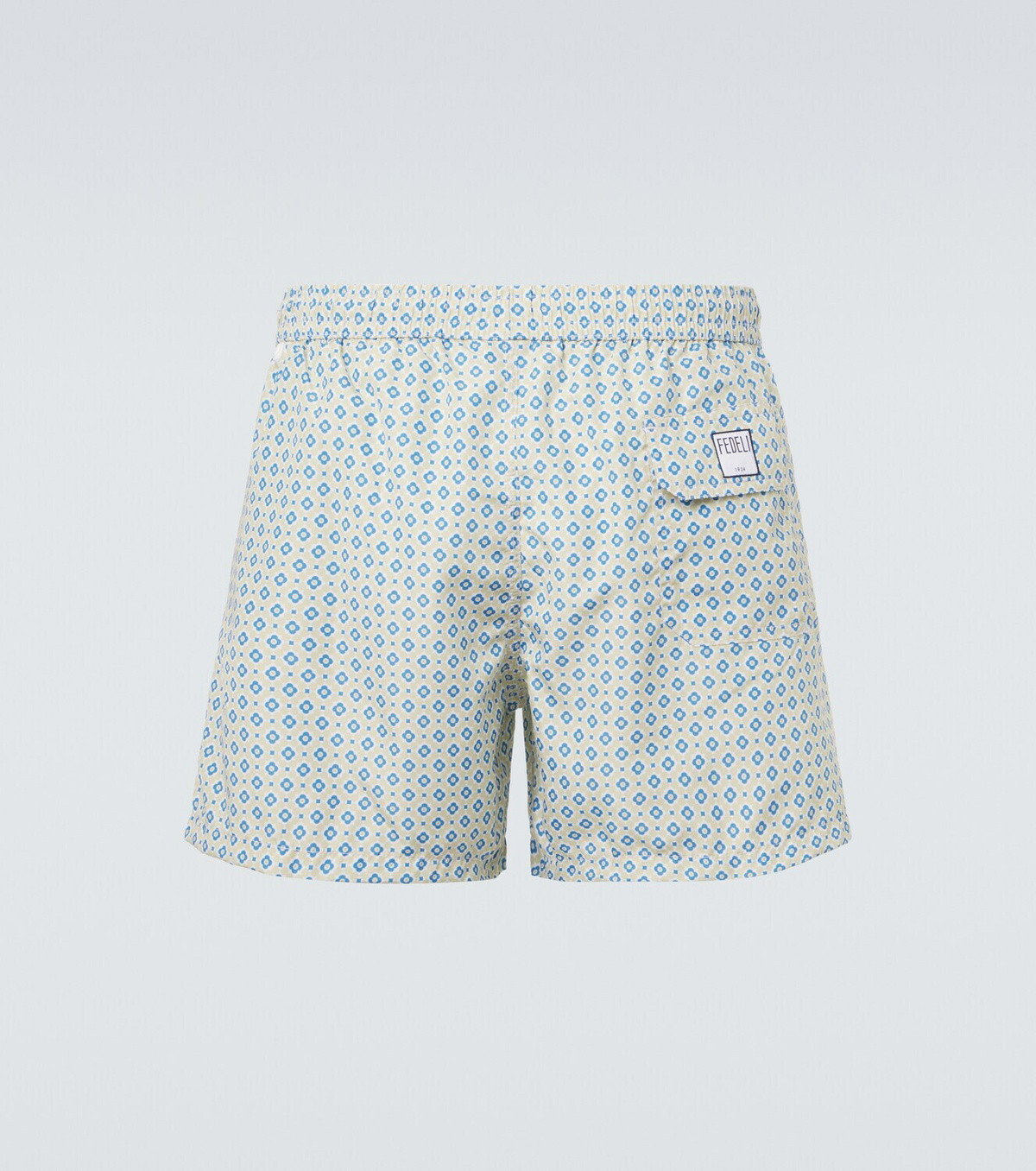 Fedeli Madeira printed swim trunks