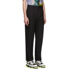 Valentino Black Pleated Trousers